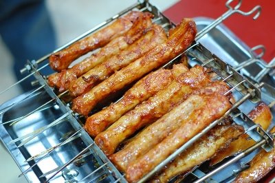 手机版奥尔良摇滚鸡:奥尔良鸡烤脖－－大内烤脖手吊炉烧烤中的新宠