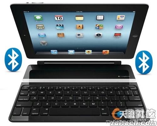 手机透明壳超薄版:iPad完美伴侣：罗技超薄键盘保护壳