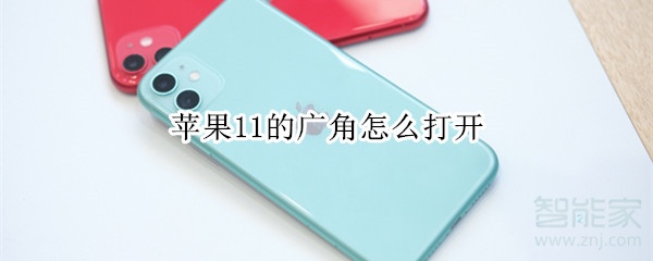 如何打开苹果手机的广角的简单介绍