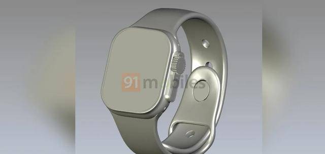 苹果s8会有陶瓷版吗:苹果AppleWatchProCAD渲染图曝光